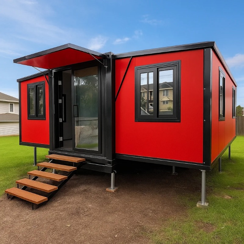 YG カスタマイズされた 20 フィートカスタマイズされたプレハブ住宅拡張可能なコンテナハウス 2 ベッドルーム高級モジュラー住宅工場卸売 PR