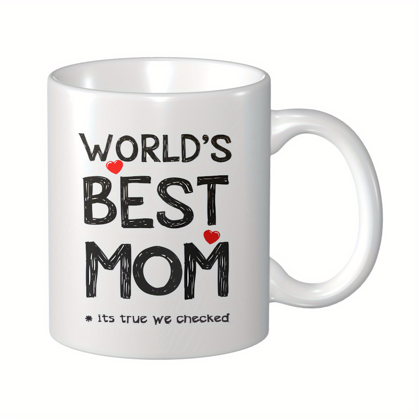World's Best Mom 11オンス セラミック コーヒーマグ - 断熱、再利用可能