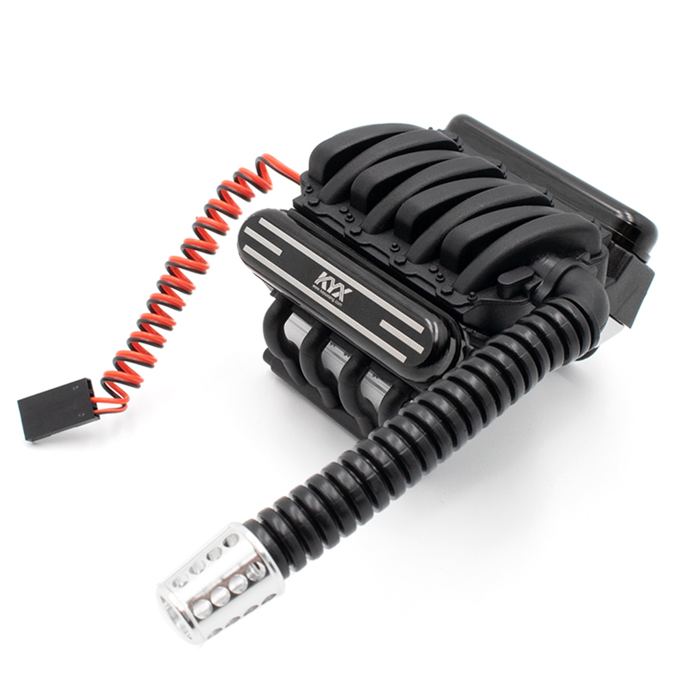 KYX レーシング アロイ V8 エンジン 540/550 モーター ヒートシンク