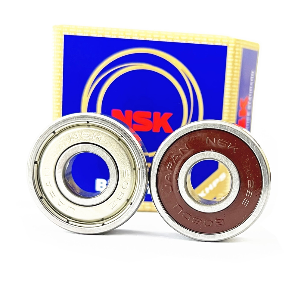 本物の NSK 608 ベアリング 8*22*7 ミリメートル深溝ボールベアリング 608ZZ 608DDU