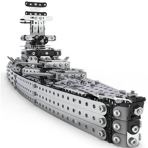 金属製パズル軍艦模型金属製組み立てセットおもちゃ大人用3D金属パズル