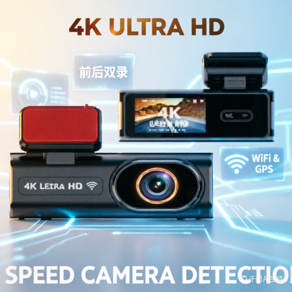 4K ダッシュカム フロントおよびリア デュアルレンズ 車 DVR カメラ WiFi GPS 1080P ナイトビジョン 170° 広角 駐車モニター ループ録画