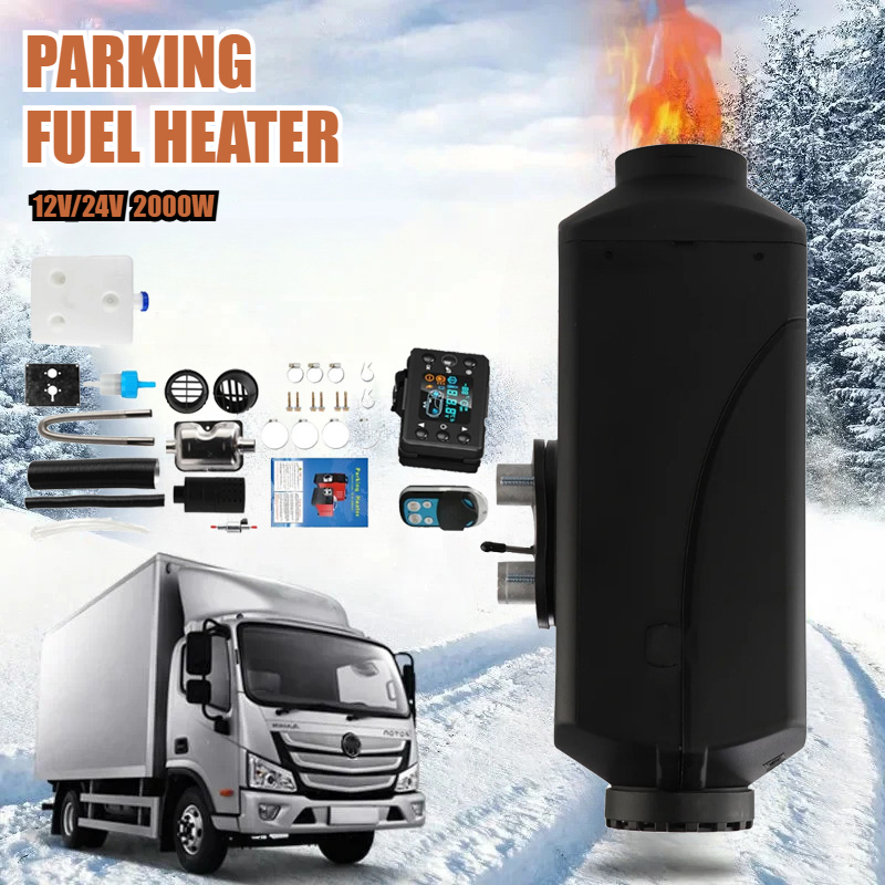 12V/24V 2KW/5KW エアディーゼルヒーター車のディーゼルヒーターディーゼルパーキングヒーター低騒音ヒータートラックバス RV トレーラーボート