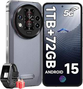 Oukitel WP200 プロフェッショナル向け頑丈で耐久性のあるスマートフォン 24GB + 1TB 8800mAh 108MP 5G ヘッドホンデザイン Android 15 Wi-Fi 6 スマートウォッチ スマートフォン