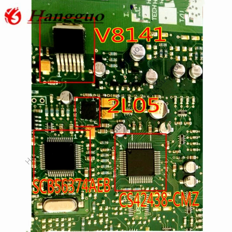 オートパワーアンプ壊れやすいチップ SCB56374AEB NCV8141 CS42438-CMZ 2L05 (各 1 個) マツダルイウイングアウディ CPU