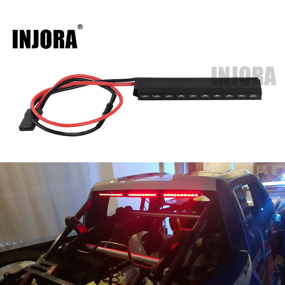 INJORA 32/62 ミリメートルブレーキライトランプ 1/10 RC クローラーアキシャル SCX10 90046 レイス RR10 TRX-4 D90 タミヤ