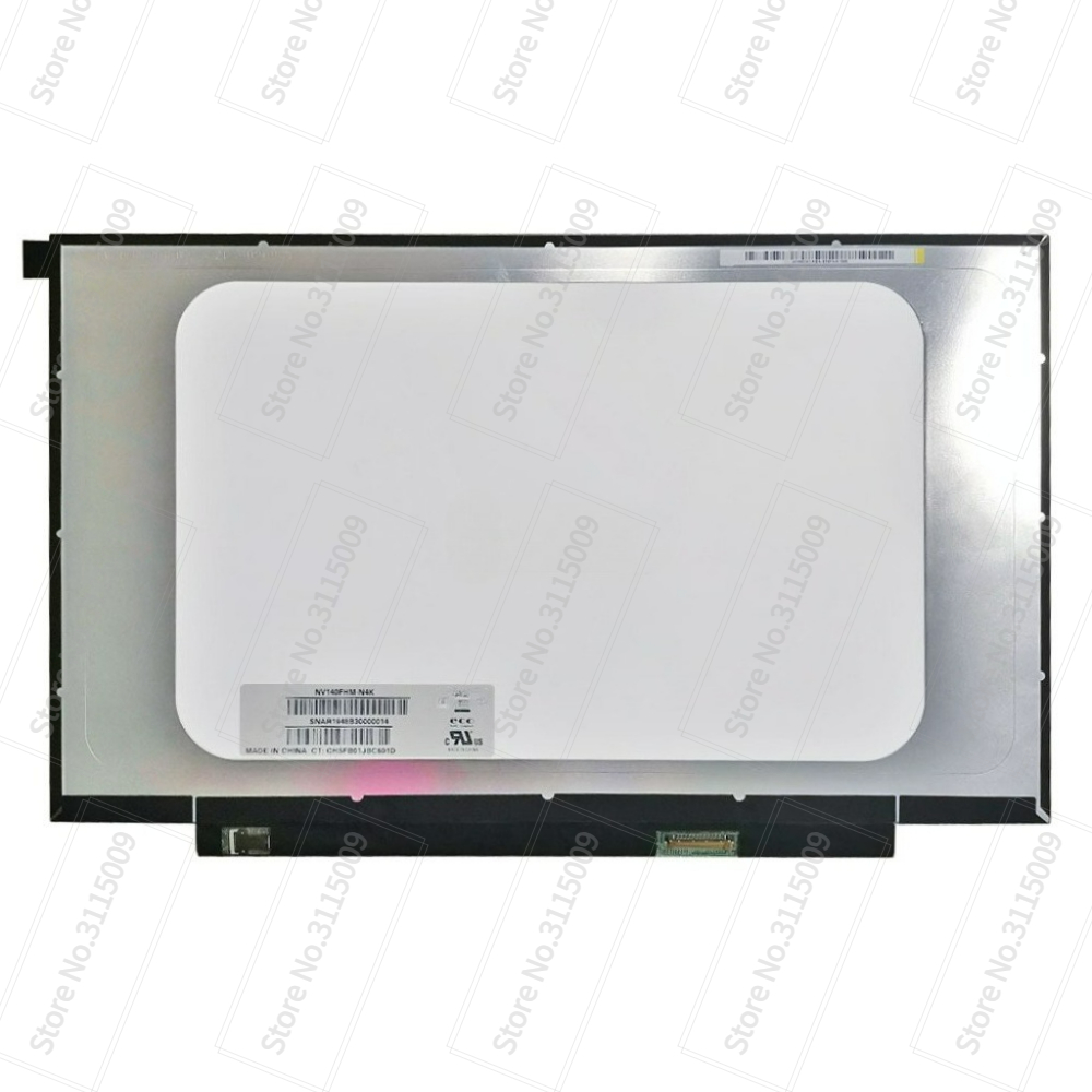 14.0 インチ NV140FHM-N4K 1920x1080 FHD IPS LCD LED ディスプレイ画面ノートブックパネルマトリックス交換用 NV140FHM N4K