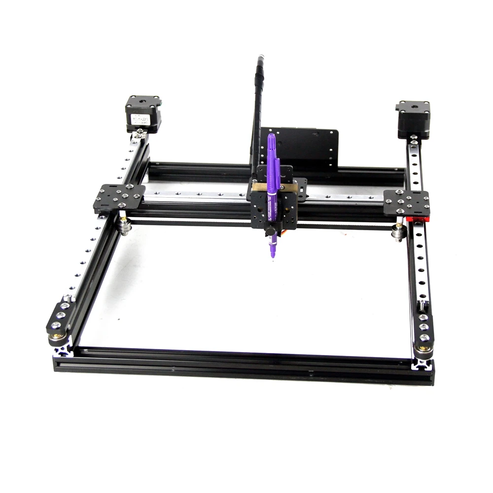 -ガイドレールペン描画ロボットマシンDIY逆アセンブルレタリングXYプロッタースケッチ書き込み用EBBマザーボードA4 A3 A2 A1 A0