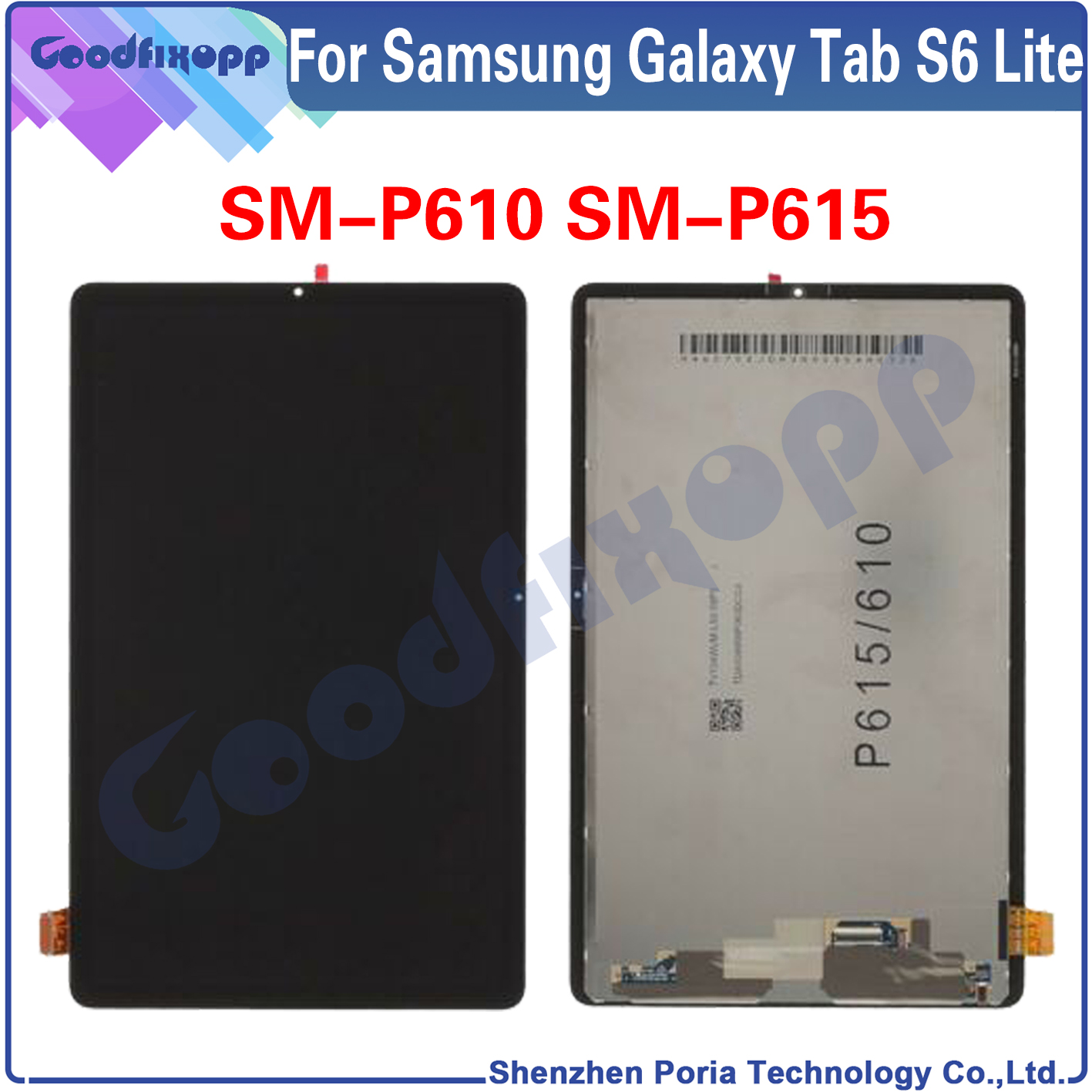 サムスンギャラクシータブ S6 Lite SM-P610 SM-P615 SM-P615N SM-P617 P610 P615 10.4 lcd ディスプレイタッチスクリーンデジタイザガラスアセンブリ