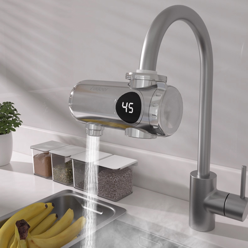 3000 ワット電気温水器クイックインストールインスタント加熱蛇口温冷ダブルコンセントタップ温度表示付き 220V