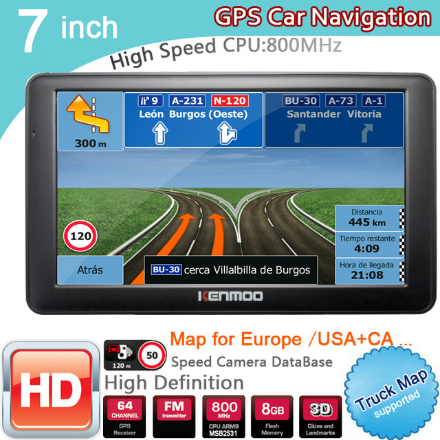 7 インチ HD GPS ポータブル ナビゲーション 2026 マップ ヨーロッパ ロシア 車 トラック キャンプ キャラバン ナビゲーター Sat Nav 無料生涯アップデート