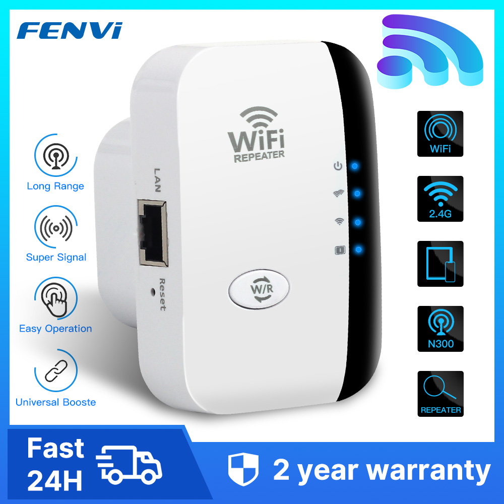 FENVI 300Mbps ワイヤレス WIFI リピーター リモート Wifi エクステンダー WiFi アンプ 802.11N WiFi ブースター Repetidor アンプ Wi Fi Reapeter