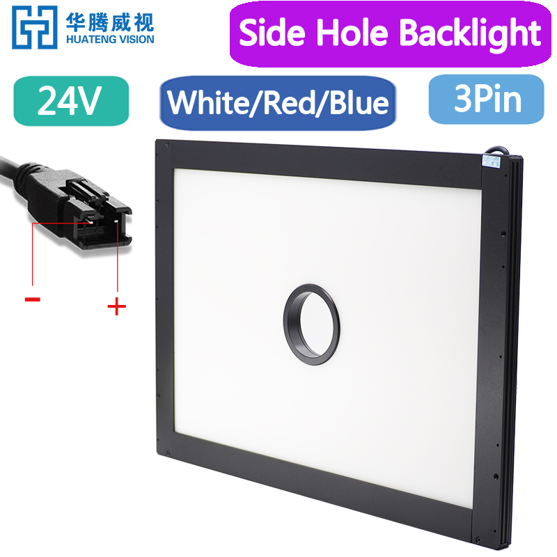 Machine Vision Inspection LED Center Hole Side Backlight Detection And Recognition