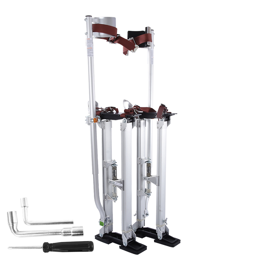 新しい 24 "-40" 調節可能なプロのアルミ左官高床式はしご乾式壁プラスト高床式ステージ小道具室内装飾スタンド