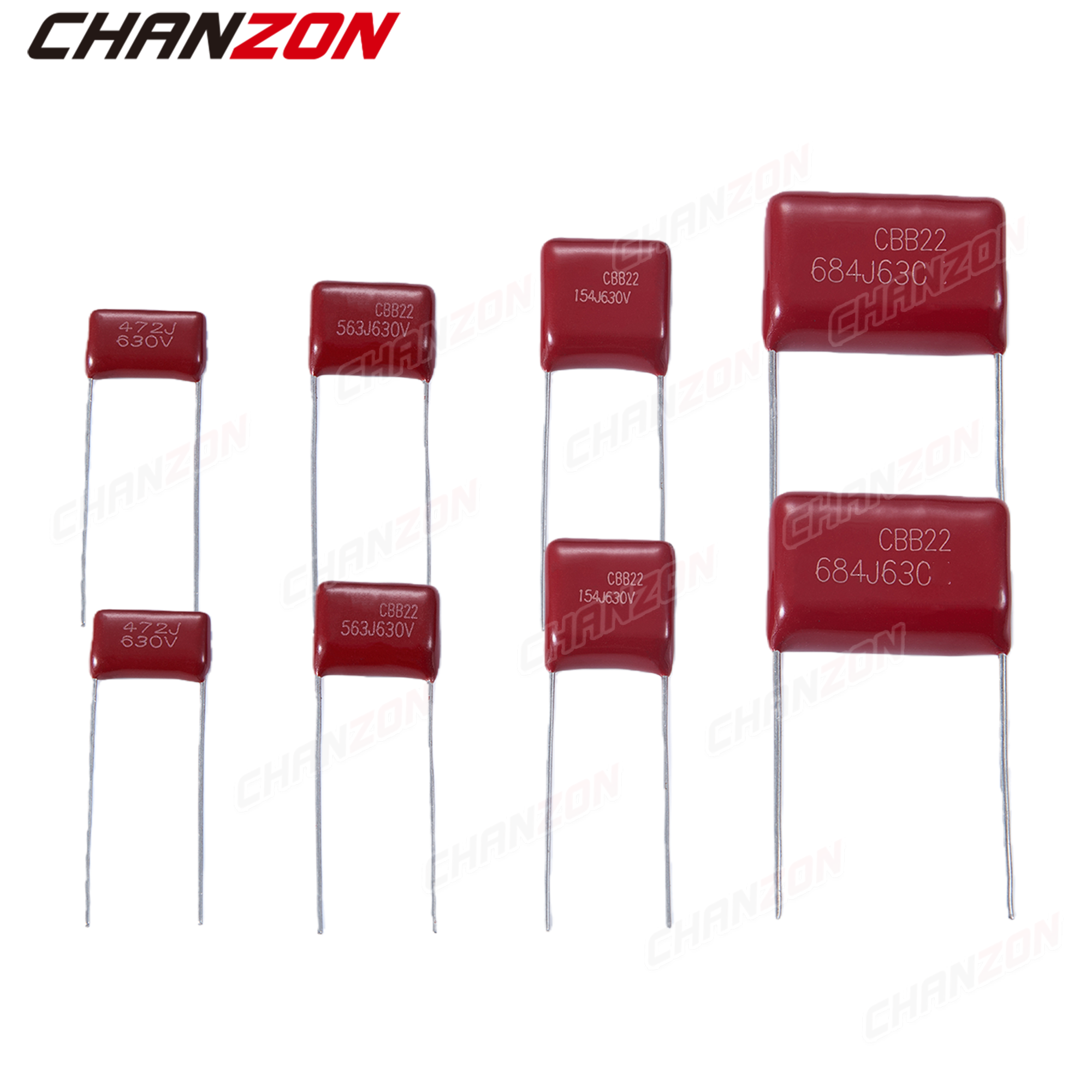 400V 630V CBB 金属化ポリプロピレンフィルムコンデンサ各種キット CBB22 CBB21 コンデンサ品揃え UF NF 223 333 473 683 104