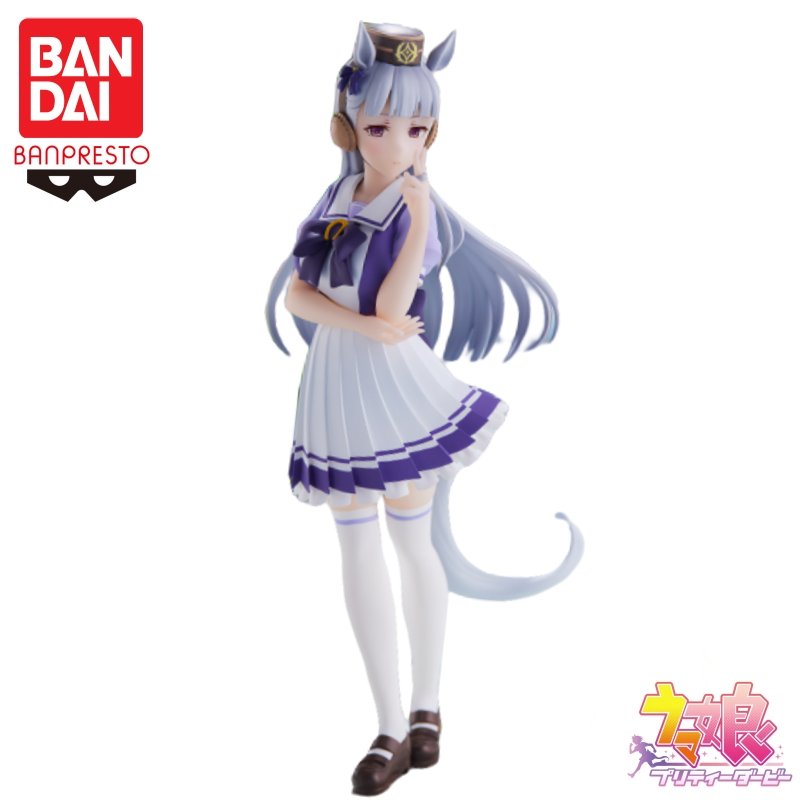 在庫ありバンダイオリジナルバンプレストプリティーダービーゴールドシップアクションフィギュアモデル人形真新しい箱入りアニメアクションフィギュアおもちゃ