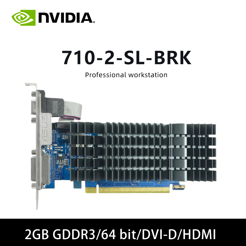710-2-SL-BRK & GV-N730D5-2GL 2GB GDDR5 & GV-N730D3-2GI 2GB GDDR3 64ビットグラフィックカード DVI-D HDMI D-Sub