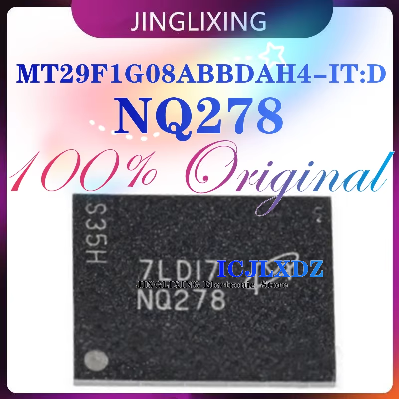 1 ピース/ロット新オリジナル NQ278 MT29F1G08ABBDAH4-IT:D MT29F1G08ABBDAH4-IT D MT29F1G08ABBDA BGA チップセット
