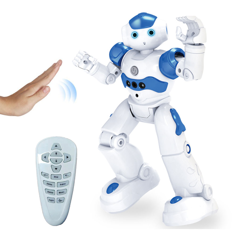インテリジェント RC ロボットジェスチャーセンサーリモコン宇宙飛行士プログラマブルダンス歌う歌音楽電子ロボット玩具 USB 充電