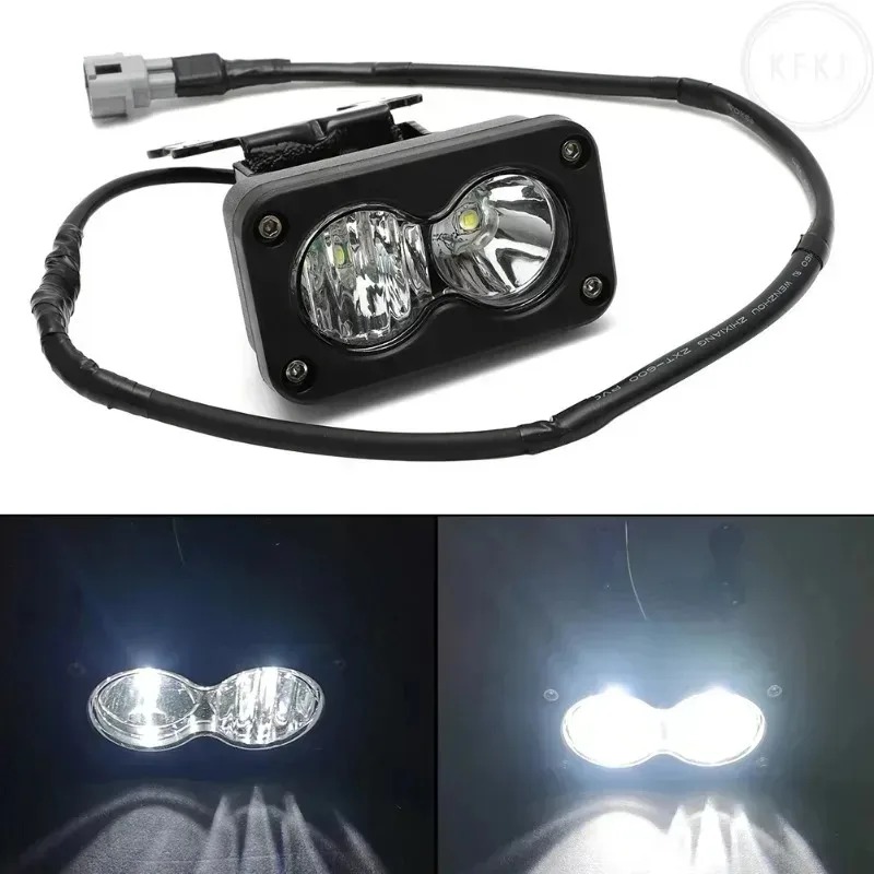 新しい Sur-Ron セグウェイタラリアプラグアンドプレイ LED ヘッドライトスイッチホワイトスポットフラッドポッドコンボキット防水