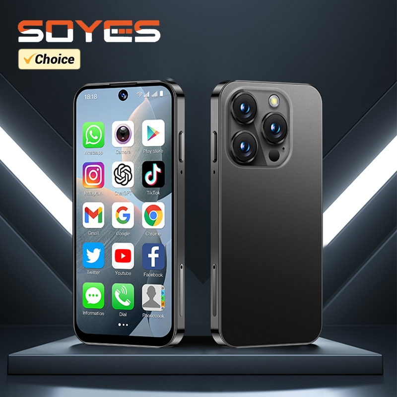 SOYES XS19 ミニスマートフォン 3.88 インチ 2 ギガバイト RAM 16 ギガバイト ROM Android10.0 顔認識デュアル SIM スタンバイ 3G ネットワーク小型電話