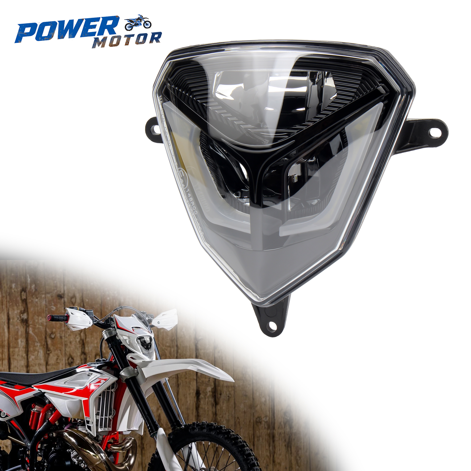 ベータ RR 125 200 250 300 350 390 430 480 Xtrainer 2020-2025 LED ヘッドライトエンデューロレーシングオートバイダートバイクヘッドランプ