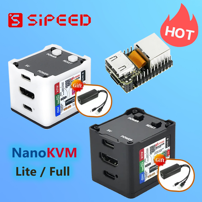 Sipeed NanoKVM フル NanoKVM Lite ミニ リモート コントロール 操作およびメンテナンス サーバー HDMI Raspberry Pi Lichee Nano KVM