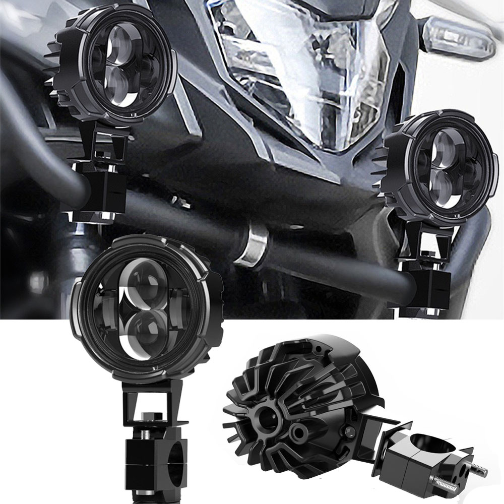 オートバイ LED スポットライト ヘッドライト オートバイ LED フォグランプ ファロモト補助フォグランプ BMW R1200GS R1250GS F800GS F700GS 用。