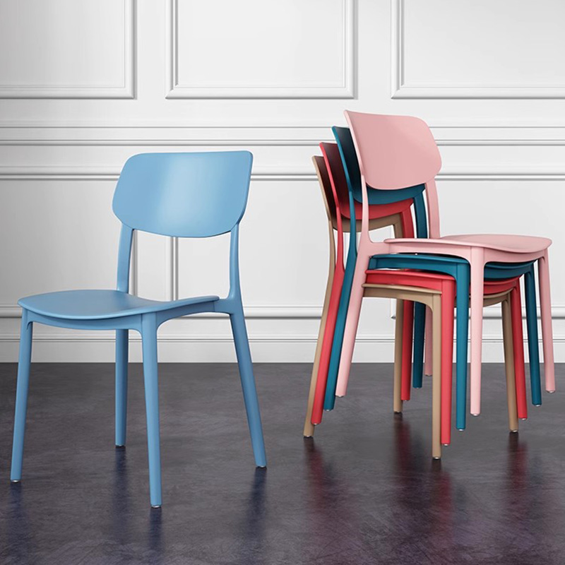 キッチンプラスチックダイニングチェア北欧モダンヨーロッパホームダイニングチェア超軽量トレンディな Sillas Comedor ガーデン家具セット