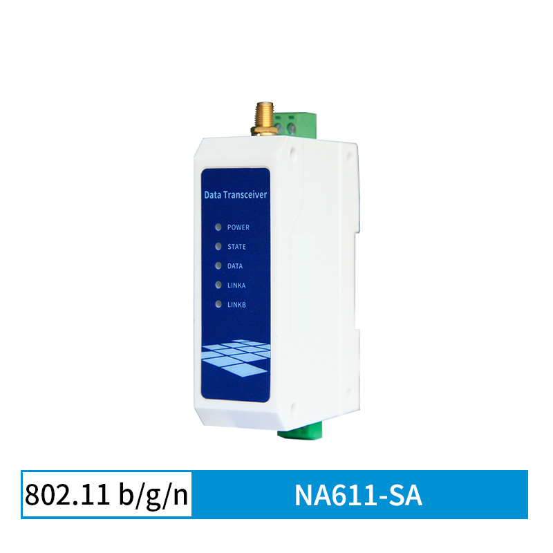 WIFI シリアルサーバー AC 85-265V RS485 から WIFI ゲートウェイサポート TCP UDP HTTP MQTT IEEE802.11 トランシーバー NA611-SA