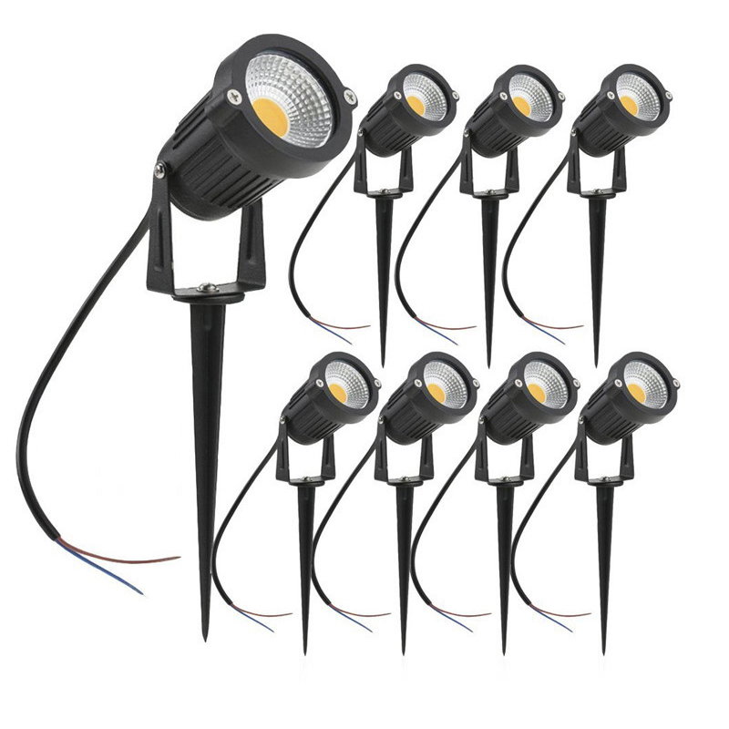 LED ガーデンライト屋外防水芝生ランプ 220V110V12V 5W10W15W20W 風景スパイク電球 IP65 Led ライトガーデンパススポットライト