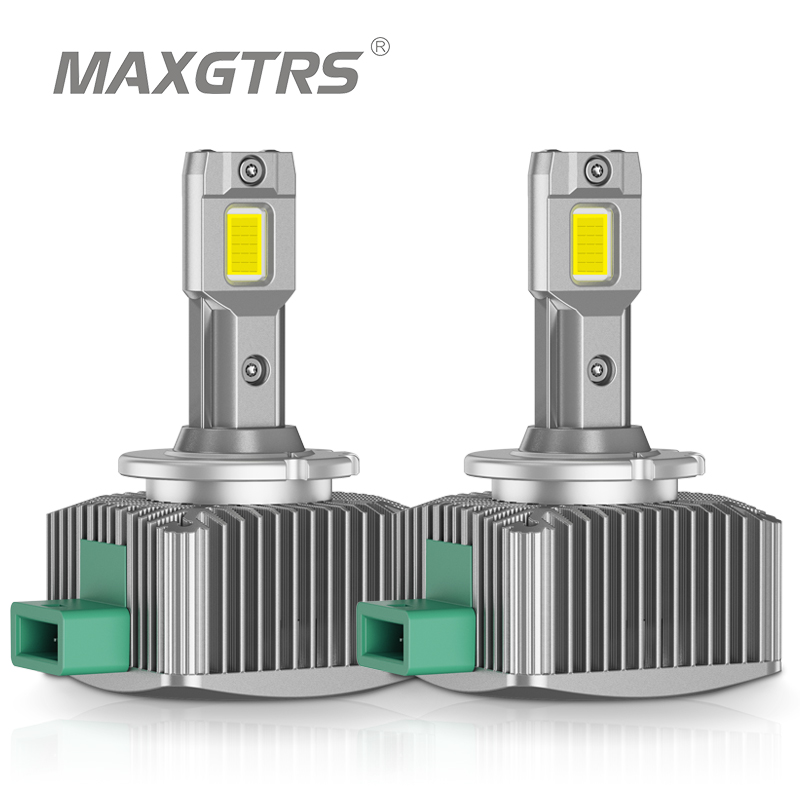 2x D1S D3S LED ヘッドライト HID D2S D4S D5S D8 ターボ LED 24000LM 45 ワット両面 CSP チップ 6500K プラグ