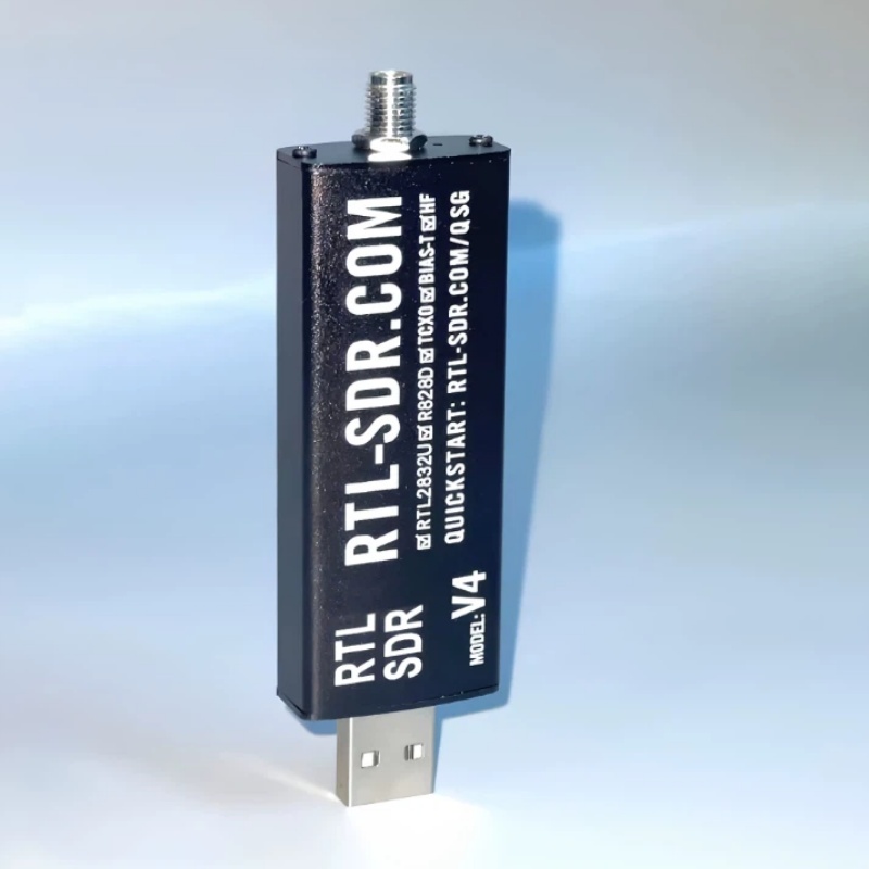 RTL SDR V4 R828D RTL2832U 1PPM TCXO SMA RTLSDR ソフトウェア無線、多目的アンテナ付き