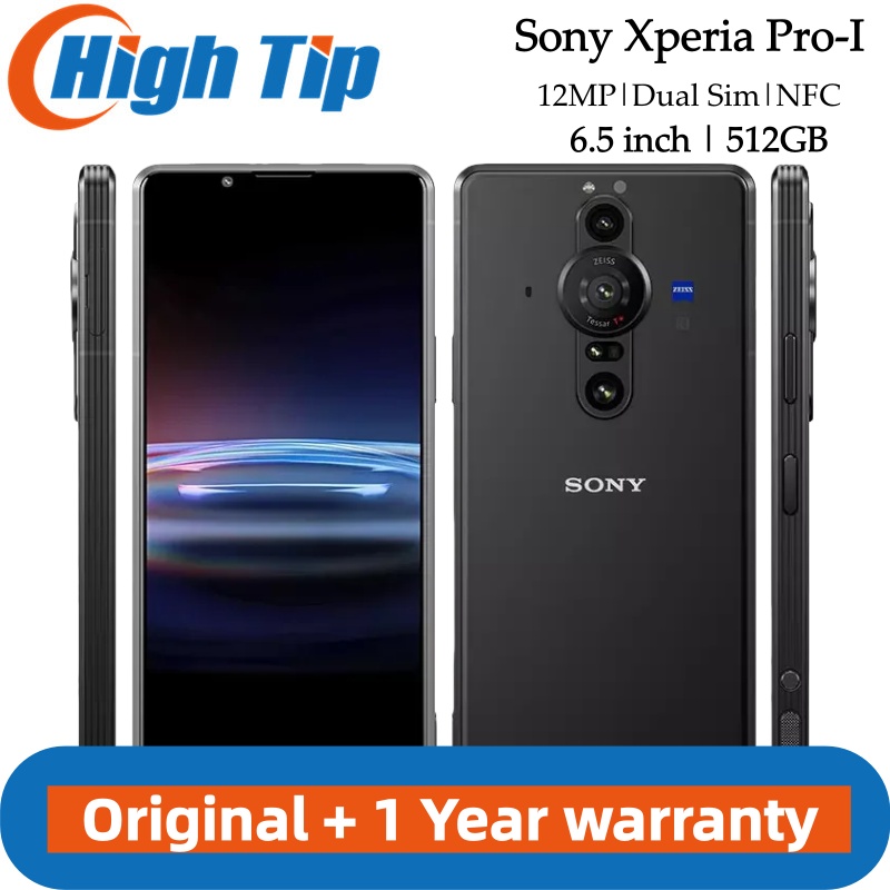 Sony Xperia Pro-I XQ-BE72 オリジナル 12 ギガバイト RAM 512 ギガバイト携帯電話 6.5 "スナップドラゴン 5 グラムオクタコアトリプル 12MP デュアル Sim NFC 携帯電話