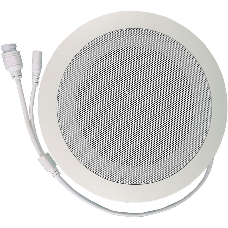 5W Poe 特別オファー ネットワーク Tcp Ip 拡声システム オーディオ ABS 天井スピーカー POE または DC12V