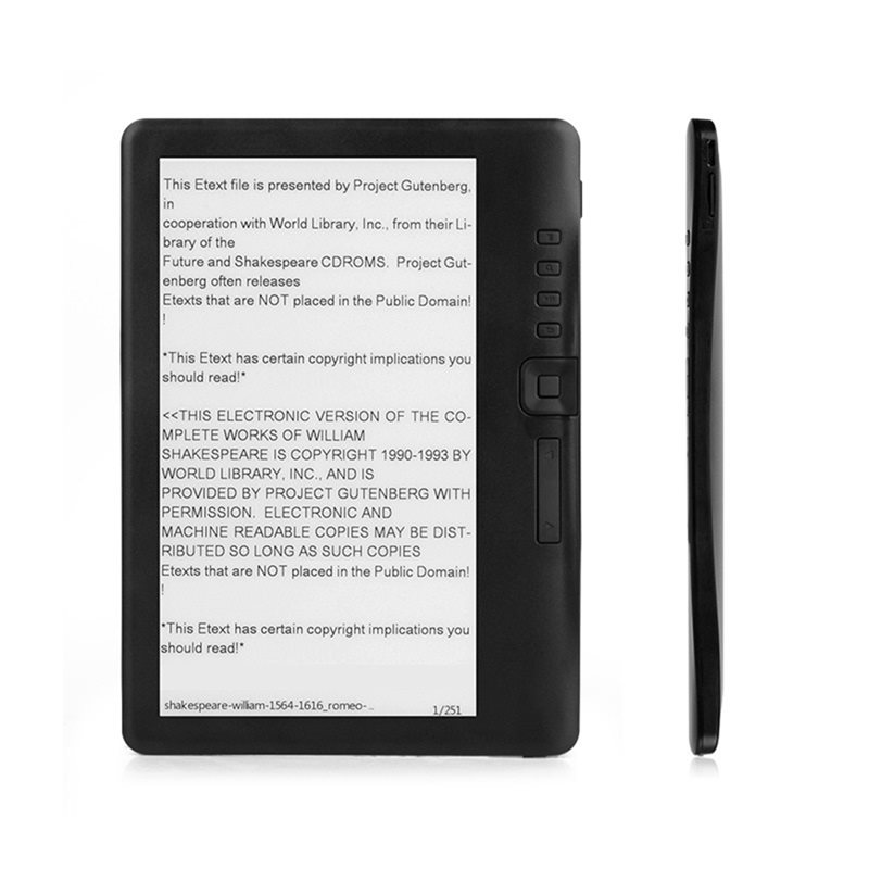 デジタルブック読み取り電子ブックリーダーポータブル 7 インチ電子ブックリーダーカラフルな画面サポートメモリカード