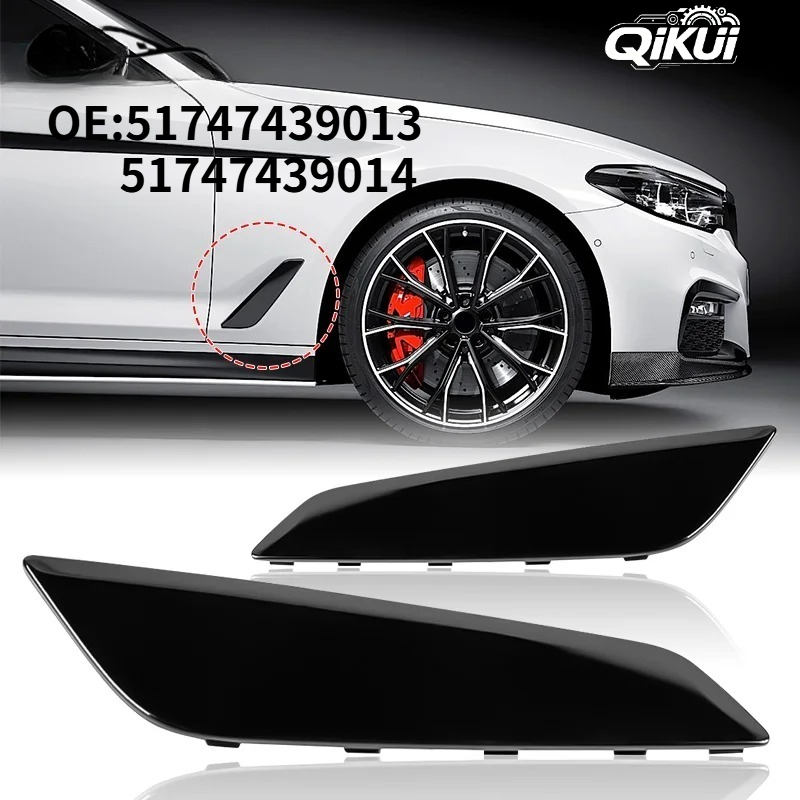 OE:51747439013 51747439014 フェンダートリムエアベントカバー BMW G30 G31 G38 5 シリーズ 2017-2020 グロスブラックオートアクセサリー用