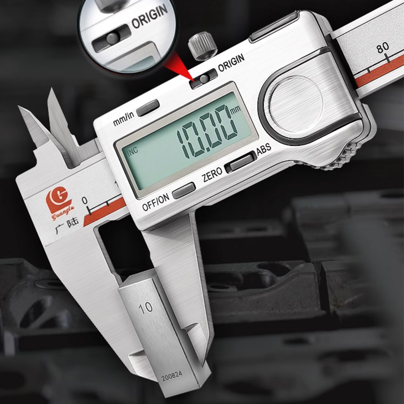 Guanglu Brand 0-150mm 6inch Origin Mode Digital Caliper ABS Origin Electronic Vernier Caliper Schieber Caliper Micrometer