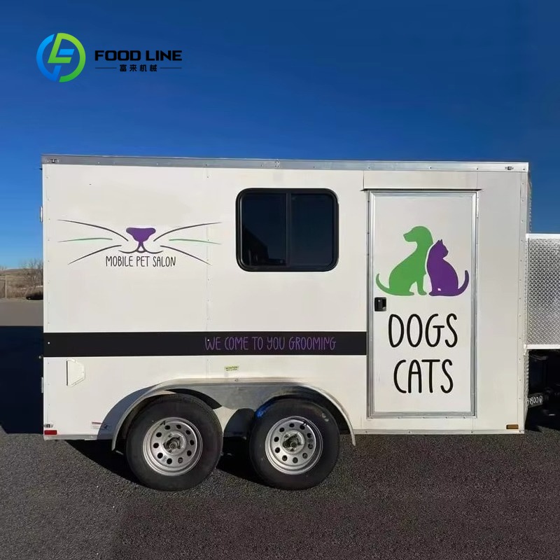 ホット販売モバイル犬グルーミングトレーラー多機能犬洗浄トレーラーポータブルペットサロントレーラーカスタマイズ