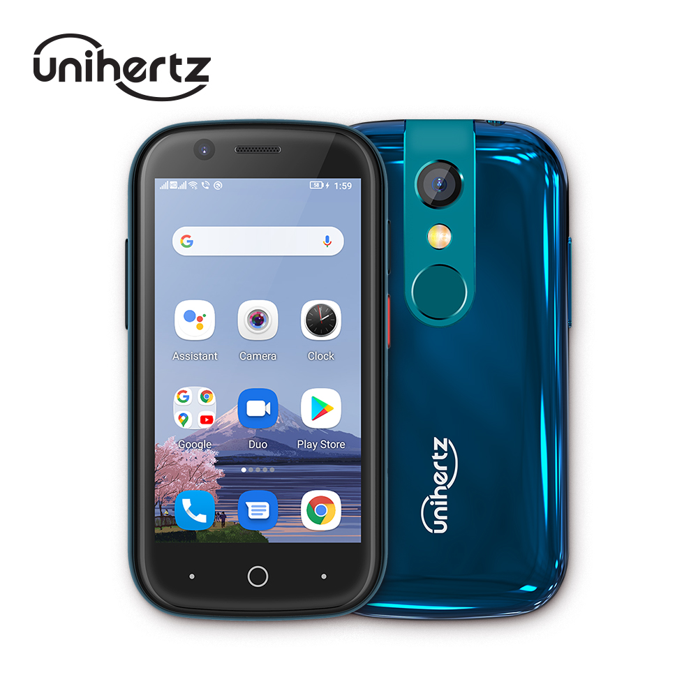 Unihertz Jelly 2 世界最小の Android 11 4G スマートフォン 6GB 128GB 2000mAh 指紋 OTG NFC カードサイズの超ミニ小型電話