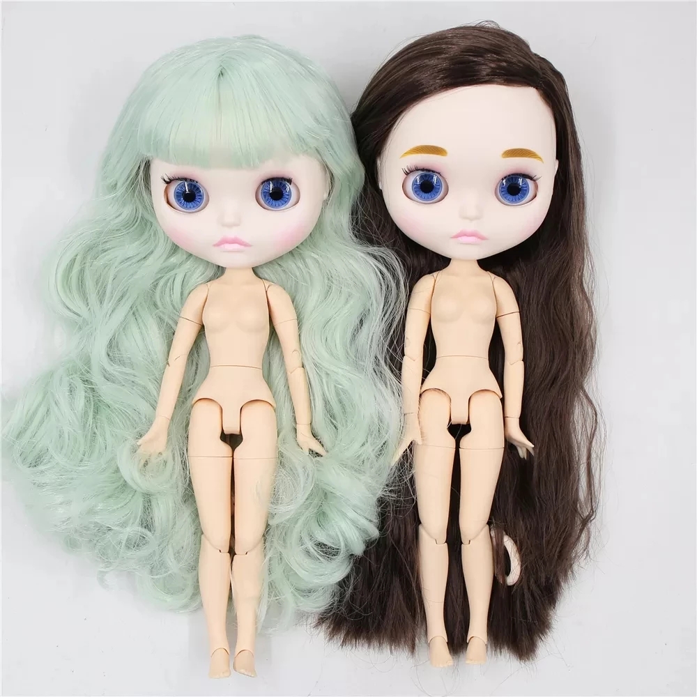 ICY DBS ブライス人形 1/6 bjd ジョイントボディ白い肌マットフェイスヌード人形アニメおもちゃ笑顔人形女の子ギフト