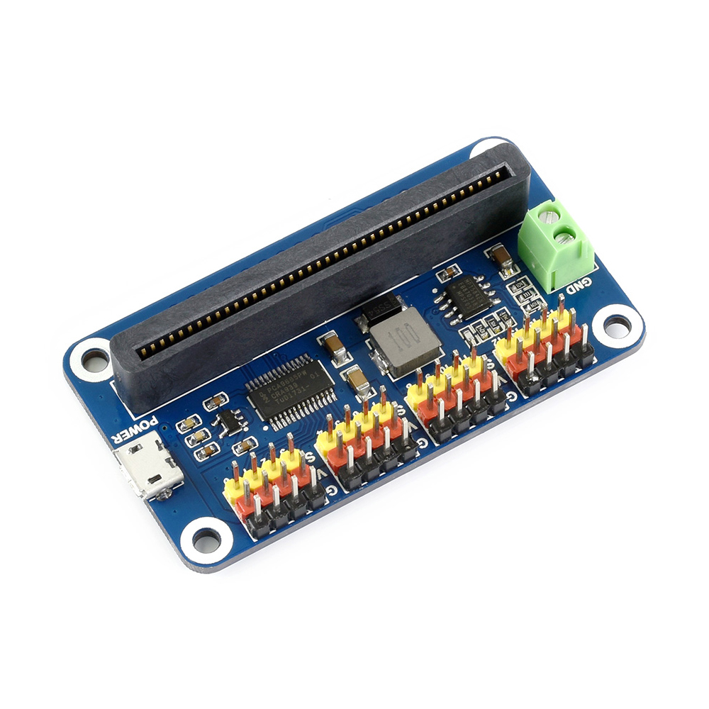 16 チャンネル PWM マイクロ サーボ ドライバー コントローラー拡張ボード BBC Microbit Micro:bit V2 V2.2 ロボット アクセサリー用