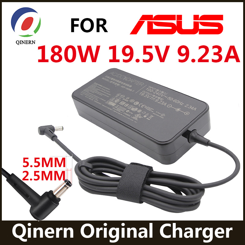 180 ワット 19.5 V 9.23A 5.5*2.5 ミリメートルラップトップアダプタ Asus ROG G75 G75VW GL502VTGL502V G75VX GL502 G750JMN ゲーム充電器電源