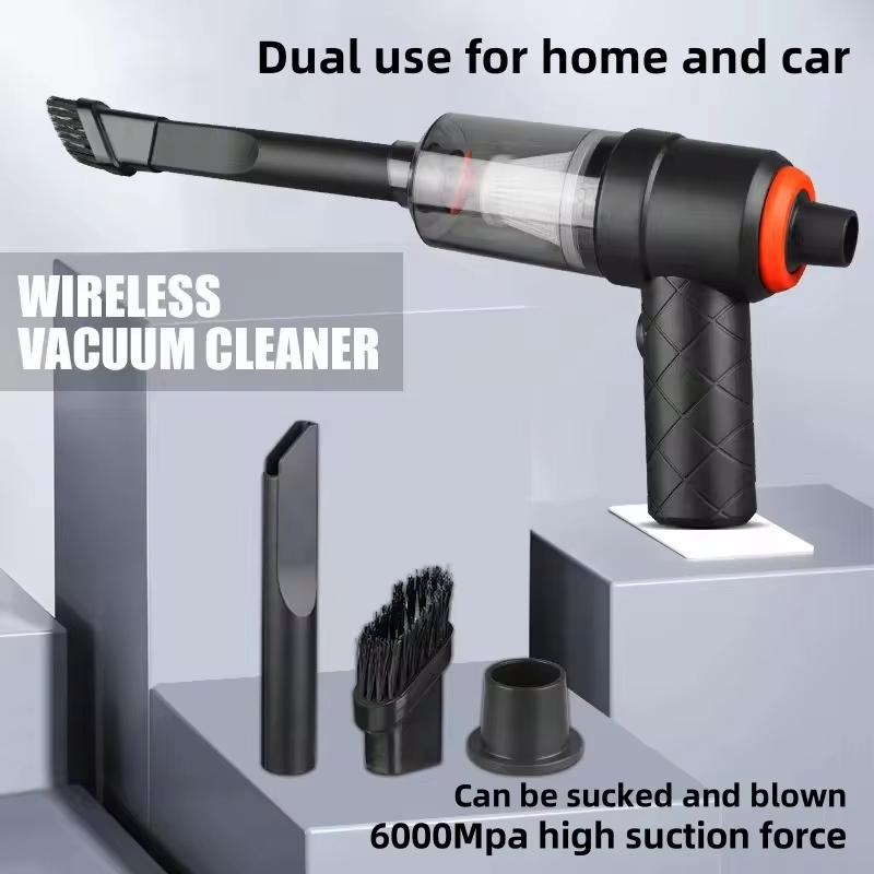 車載ワイヤレス掃除機、ハイパワーかつ多機能のブロードライヤー、吸引と送風で多目的ペットの毛をきれいにします。