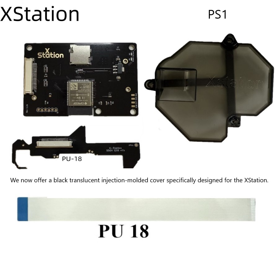 XStation 光ディスクドライブエミュレータ PS1 ゲームコンソール ODE XSTATION PICOSTATION プレイステーション PSone PS2 PS3 PS4 モジュラーチップ
