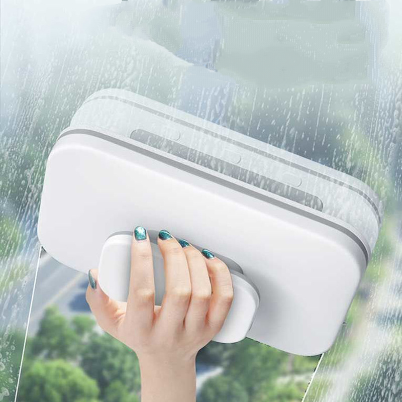 両面磁気ウィンドウクリーナー - ガラススクレーパー、初期洗浄用の新しい家庭用クリーニングツール