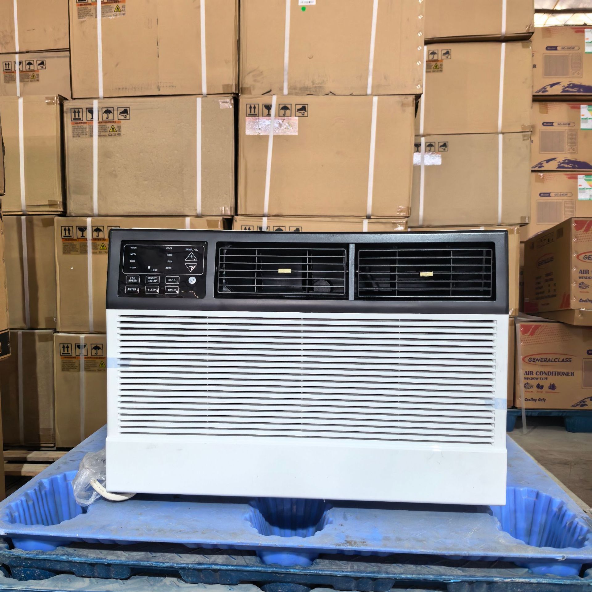 外国貿易出口ウィンドウエアコン 24000Btu 3HP シングル冷却/加熱 R32 220V 〜 50/60Hz