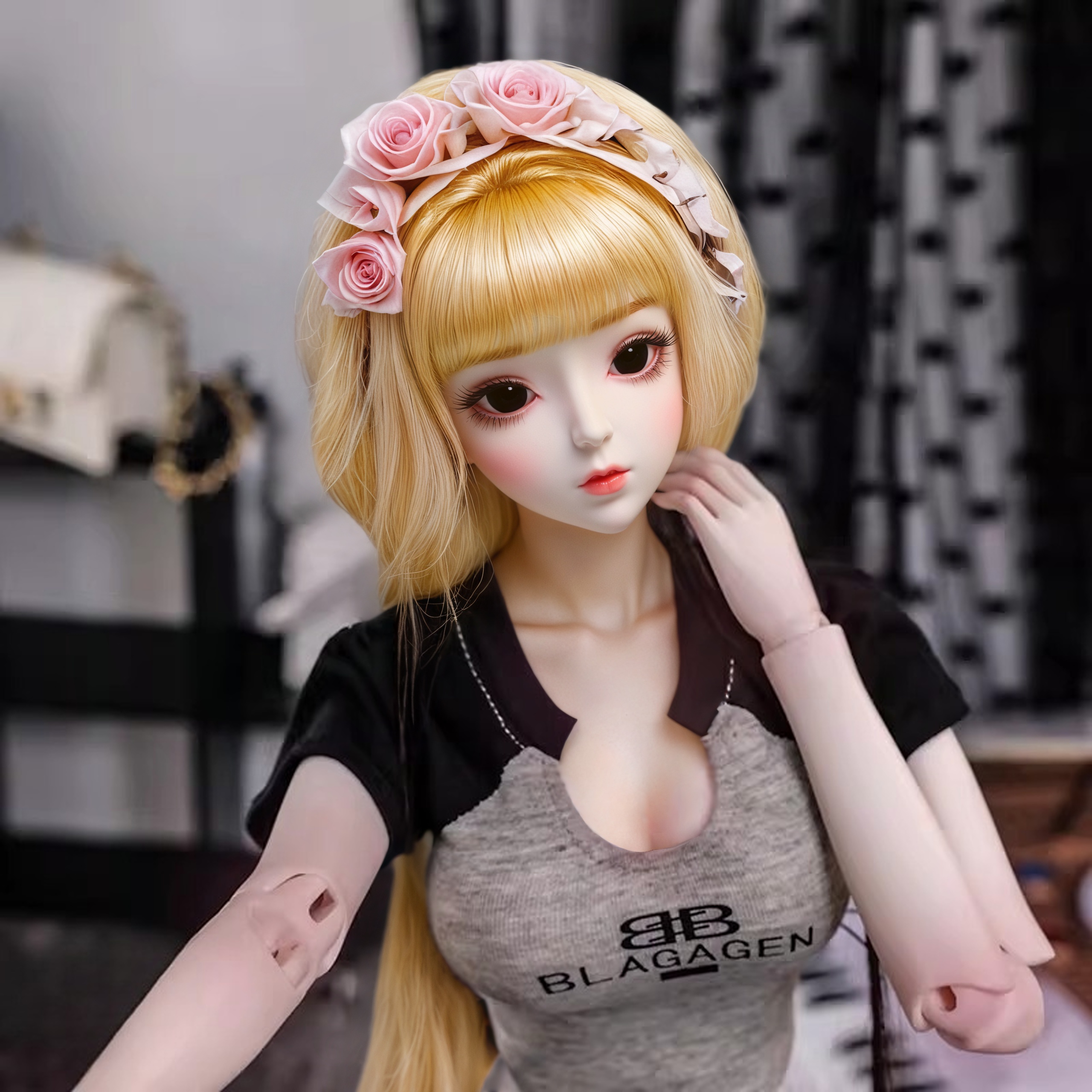 2026 新しい DBS 人形、1/3 BJD、レトロスタイル、メカニカルジョイント、ボディ、ランダムに詰め合わせたヘアスタイル、目、衣類、靴が含まれています