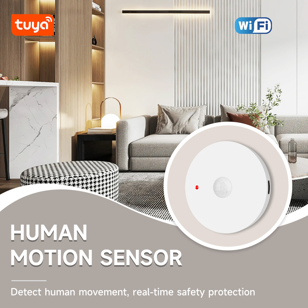 Tuya WiFi PIR モーションセンサースマートホーム人体赤外線検出器セキュリティスマートライフは Alexa Google ホームで動作します