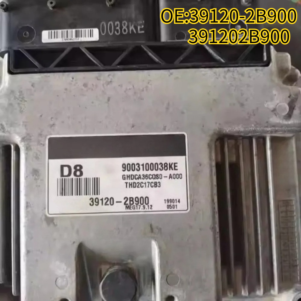 オリジナル高品質新 39120-2B900 391202B900 D8 車エンジンコンピュータボード ECU ECM 電子制御ユニット